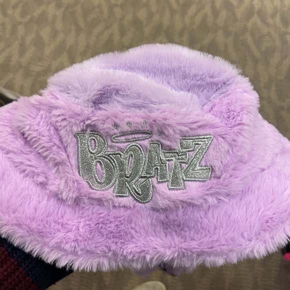 Fuzzy Purple Bratz Doll Bucket Hat 